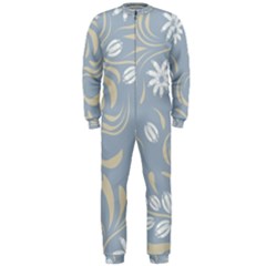 Folk Flowers Pattern Floral Surface Design Seamless Pattern Onepiece Jumpsuit (men)  by Eskimos