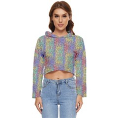 Prism Garden Women s Lightweight Cropped Hoodie