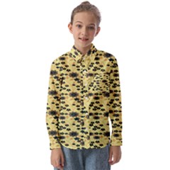 Floral Kids  Long Sleeve Shirt