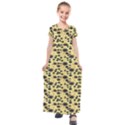 Floral Kids  Short Sleeve Maxi Dress View1