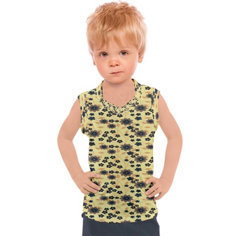 Floral Kids  Sport Tank Top by Sparkle