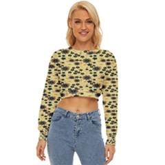 Floral Lightweight Long Sleeve Sweatshirt