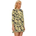 Floral Long Sleeve Babydoll Dress View3