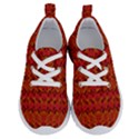 Red Pattern Running Shoes View1