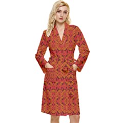 Red Pattern Robe by Sparkle