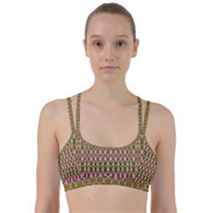 Digital Illusion Line Them Up Sports Bra by Sparkle