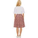 Flowers Pattern Classic Short Skirt View4