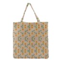 Flowers Pattern Grocery Tote Bag View2