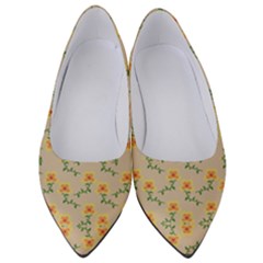 Flowers Pattern Women s Low Heels by Sparkle