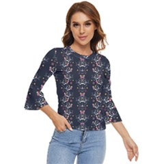 Digital Springs Bell Sleeve Top