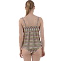 Hot Sauce Twist Front Tankini Set View2