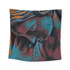 Contemplation Iii Square Tapestry (small) by karstenhamre