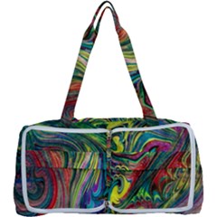 Intricate Painted Swirls Multi Function Bag by kaleidomarblingart