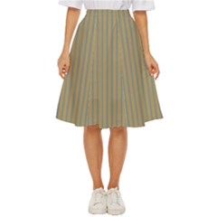 Trussell Gold Classic Short Skirt