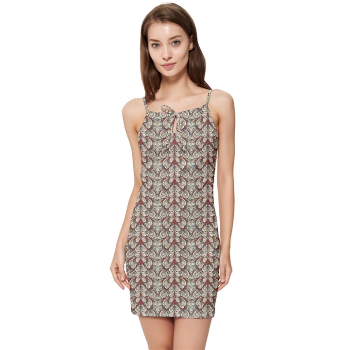 Hippy Dippy Summer Tie Front Dress