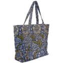 Adorable Florals Zip Up Canvas Bag View2