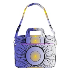 Flower Macbook Pro Shoulder Laptop Bag (large)