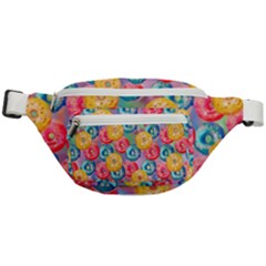 Multicolored Donuts Fanny Pack