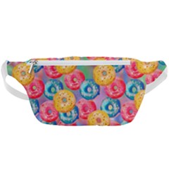 Multicolored Donuts Waist Bag 