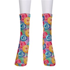 Multicolored Donuts Men s Crew Socks by SychEva