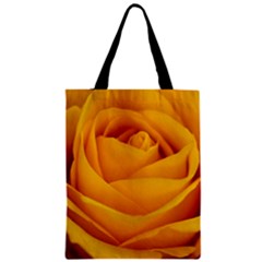 Yellow Rose Zipper Classic Tote Bag by JeanKellyPhoto