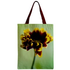 Red And Yellow Daisy Zipper Classic Tote Bag by JeanKellyPhoto