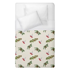 Spruce And Pine Branches Duvet Cover (single Size) by SychEva