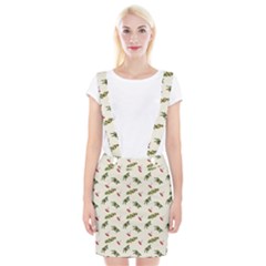 Spruce And Pine Branches Braces Suspender Skirt by SychEva