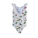 Spruce And Pine Branches Kids  Frill Swimsuit View2