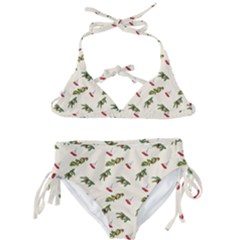 Spruce And Pine Branches Kids  Classic Bikini Set by SychEva