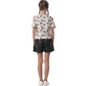 Spruce And Pine Branches Kids  Butterfly Cutout Tee View2