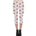 Bullfinches Sit On Branches Capri Leggings  View1