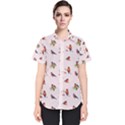 Bullfinches Sit On Branches Women s Short Sleeve Shirt View1