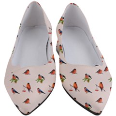 Bullfinches Sit On Branches Women s Block Heels  by SychEva