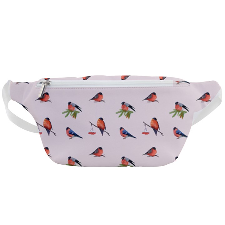 Bullfinches Sit On Branches Waist Bag 