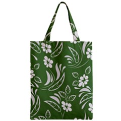 Folk Flowers Pattern Floral Surface Design Seamless Pattern Zipper Classic Tote Bag by Eskimos