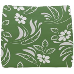 Folk Flowers Pattern Floral Surface Design Seamless Pattern Seat Cushion by Eskimos