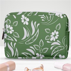 Folk Flowers Pattern Floral Surface Design Seamless Pattern Make Up Pouch (medium) by Eskimos