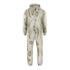 Folk Flowers Pattern Floral Surface Design Seamless Pattern Hooded Jumpsuit (kids) by Eskimos