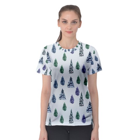 Coniferous Forest Women s Sport Mesh Tee by SychEva