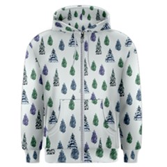 Coniferous Forest Men s Zipper Hoodie by SychEva