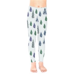 Coniferous Forest Kids  Leggings by SychEva