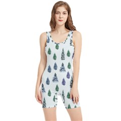 Coniferous Forest Women s Wrestling Singlet by SychEva