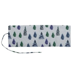 Coniferous Forest Roll Up Canvas Pencil Holder (m) by SychEva