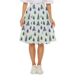 Coniferous Forest Classic Short Skirt by SychEva