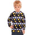 Cats Sun Stars Kids  Hooded Pullover View1