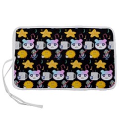 Cats Sun Stars Pen Storage Case (s) by Sparkle