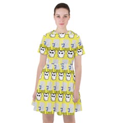 Cartoon Pattern Sailor Dress by Sparkle