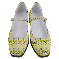 Cartoon Pattern Women s Mary Jane Shoes