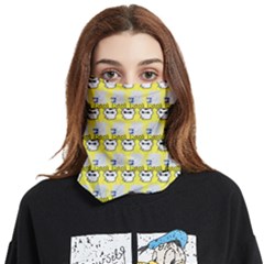 Cartoon Pattern Face Covering Bandana (two Sides)